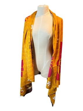 Fiji Islands map Silky Scarf Wrap